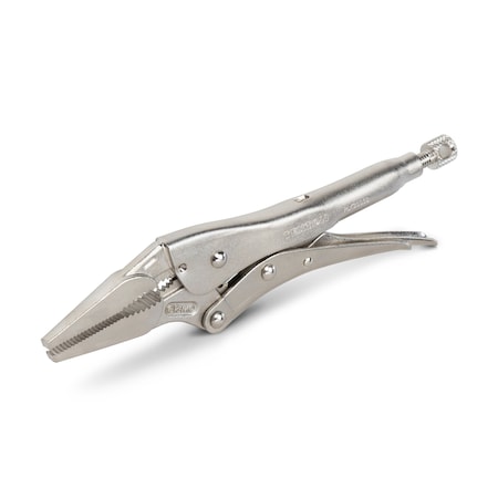 Tekton 9 Inch Long Nose Locking Pliers PLK30009